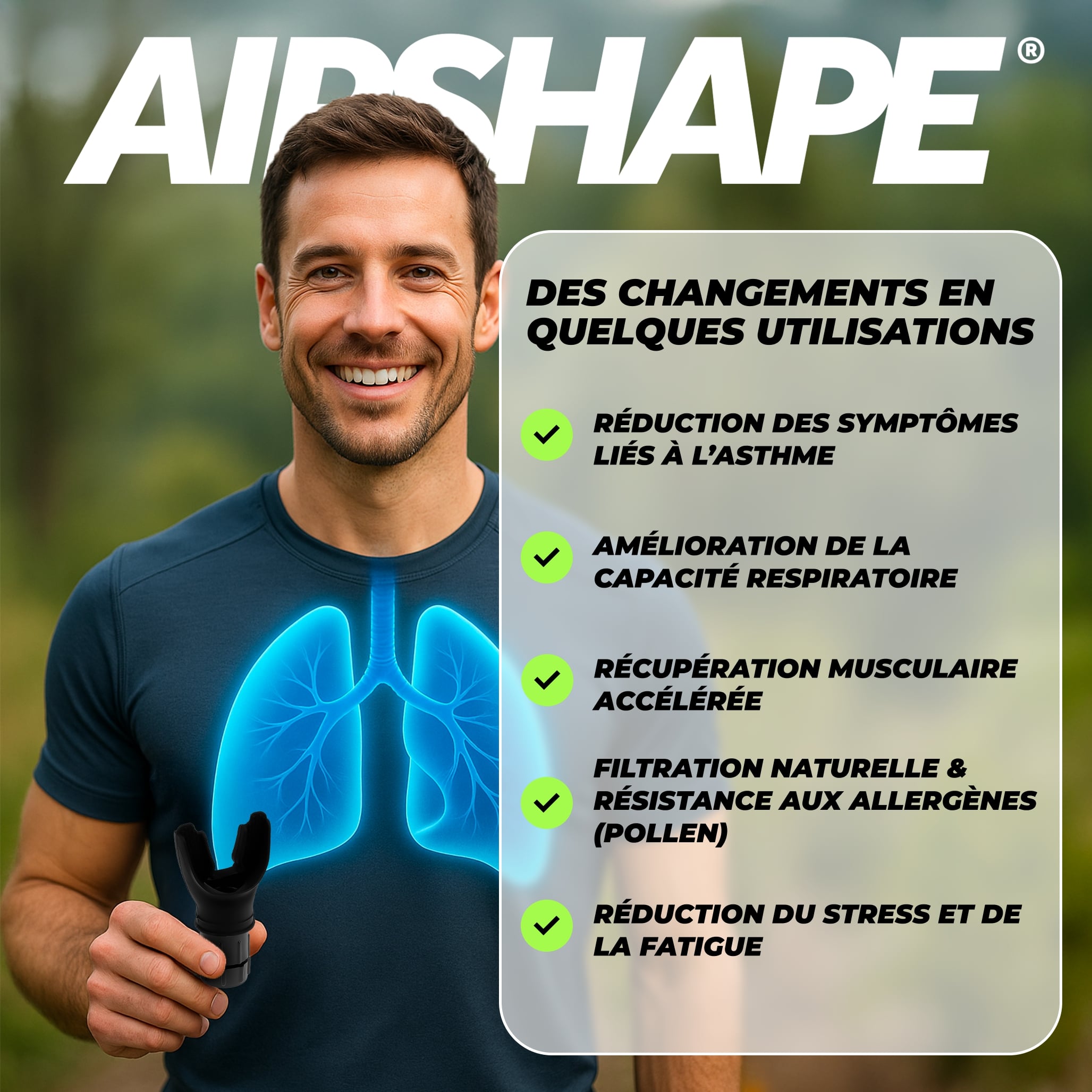 BREATHING TRAINER - AIRSHAPE®